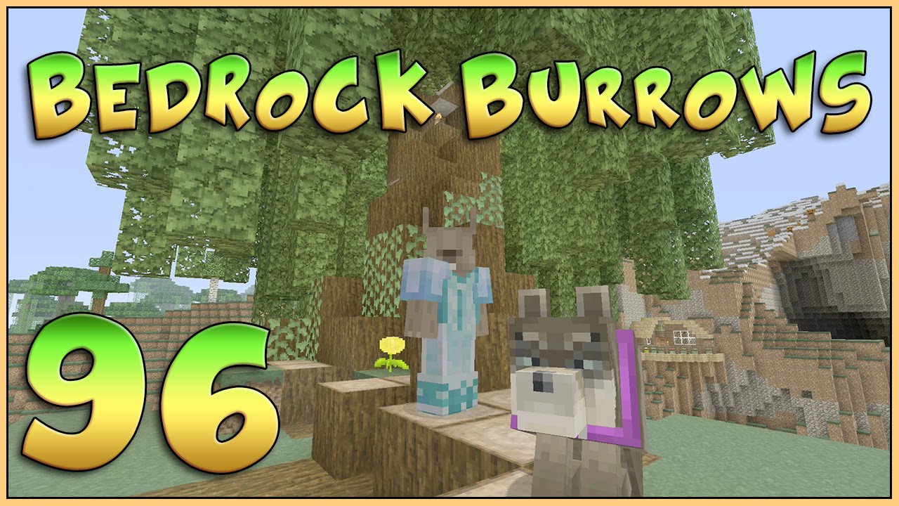 Tree View! - Bedrock Burrows [96] - Minecraft Xbox - YouTube