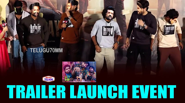 The Birthday Boy Trailer Launch Event | Ravi Krishna,Rajeev Kankala,SameerMalla | Whisky |Bharath |