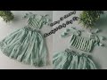 Beautiful Baby Crop Top Cutting To Stitching Tricks / Full video #babyfashion #babyclothes