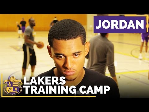 Jordan Clarkson: Lakers Training Camp, Day 2