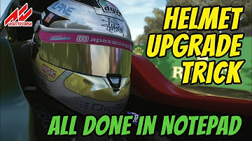 Custom Helmet Customization - Assetto Corsa