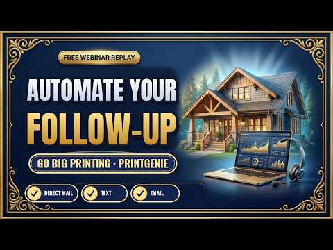 Automate Direct Mail, Text & Email Follow-Up | Go Big Printing