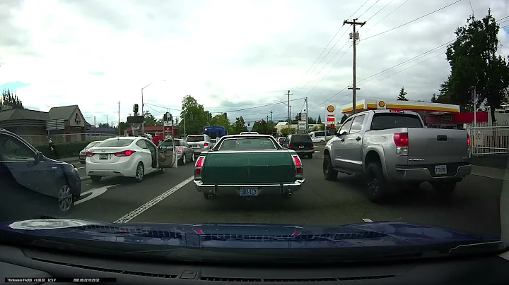 More road rage at it's finest.