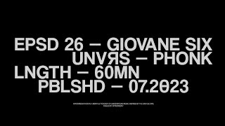 EP026 - GIOVANE SIX (PHONK) | TRIPLEHUIT®
