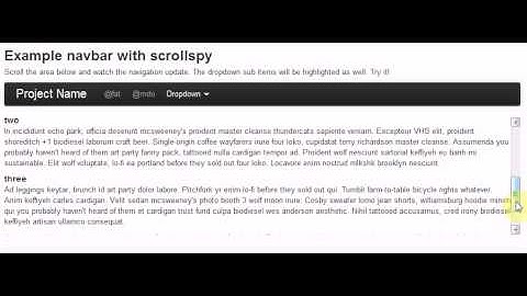scrollspy