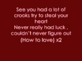 Lil Wayne How To Love Lyrics On Screen 