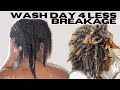 WASH DAY FOR LESS BREAKAGE | UPDATED WASH DAY ROUTINE | LYNDA JAY