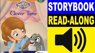 Sofia The First Read Along Story Book Clover Time Read Aloud Story Books For Kids