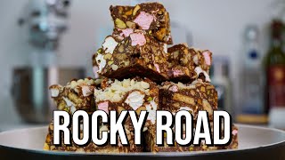 Easy Weekday Recipes | Chocolate-covered rocky road popcorn lollies