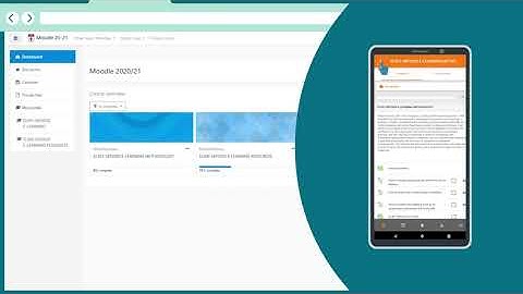 What is the Moodle Dashboard?