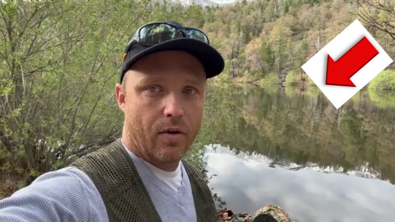 UPDATE JENKS LAKE fishing on a float tube for trout YouTube