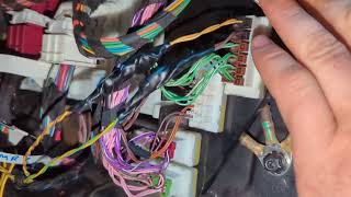 Mercedes sprinter 2021 LED light installation, Pins modification instruction