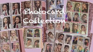 :  Kpop photocard collection ~ Stray Kids Hyunjin, Ive, Aespa, TXT, Boynextdoor, Nmixx, Red velvet 
