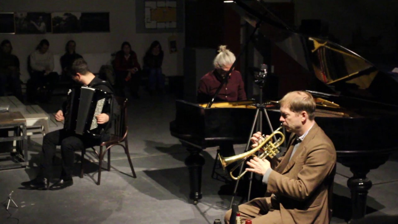 DDK Trio: Jacques Demierre, Axel Dörner, Jonas Kocher | 29 November 2016, Masterskaya Anikushina