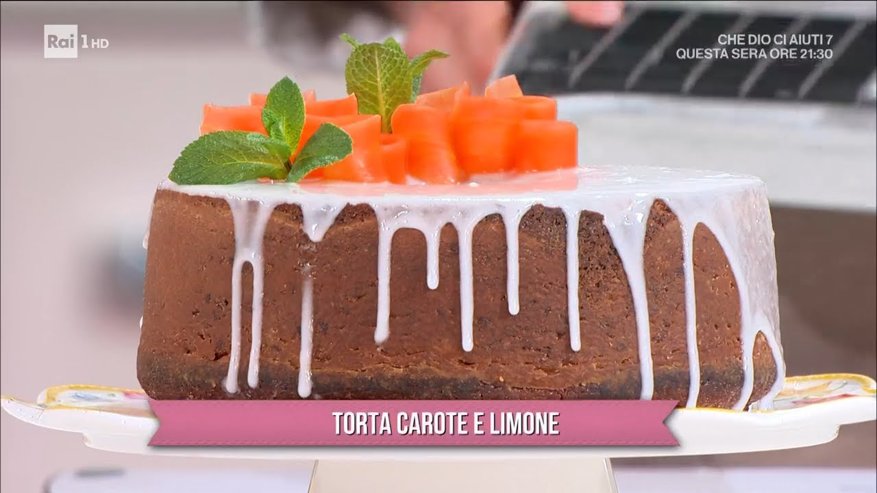 Torta carote e limone - È sempre mezzogiorno - 02/03/2023
