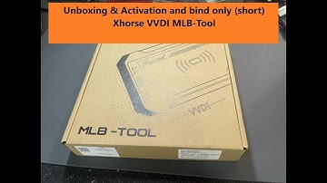 Xhorse VVDI MLB-Tool - Unboxing & Setup