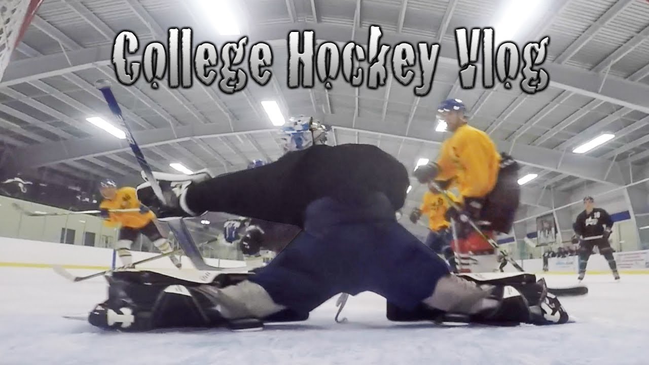 College Hockey Vlog Mic'd Ep 1: Opening Day of Training Camp | GoPro Hockey