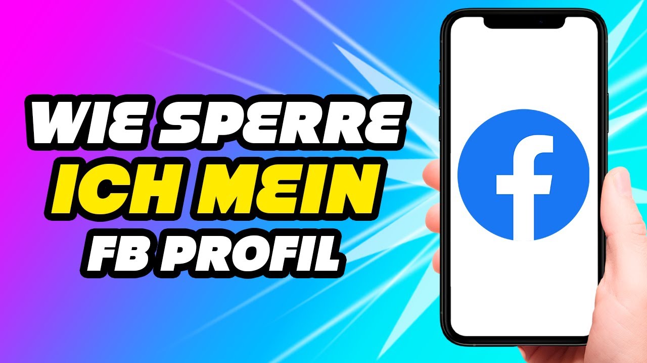 Wie sperre ich mein Facebook Profil *EINFACH*