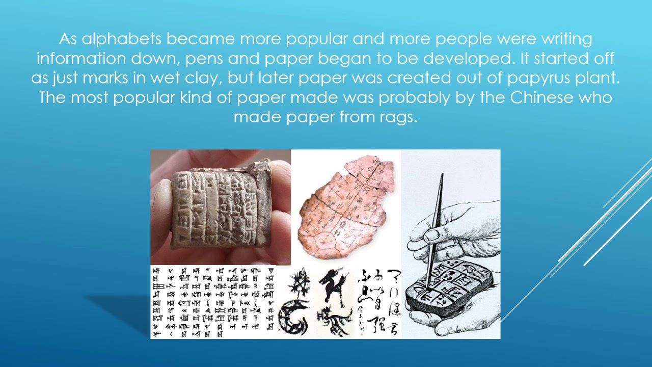 Pre Mechanical Age Of ICT - YouTube
