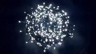 LED 600 Fairy Lights Dual Colour Cool & Warm White