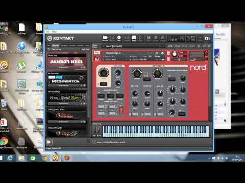 Nord Stage 2 library for Kontakt