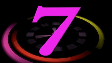 10 sec COUNTDOWN TIMER (v 127) CLOCK with sound effects and voice HD!