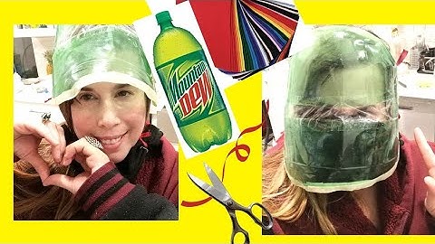 Soda Bottle Face Shield and No Sew Mask Easy | DIY