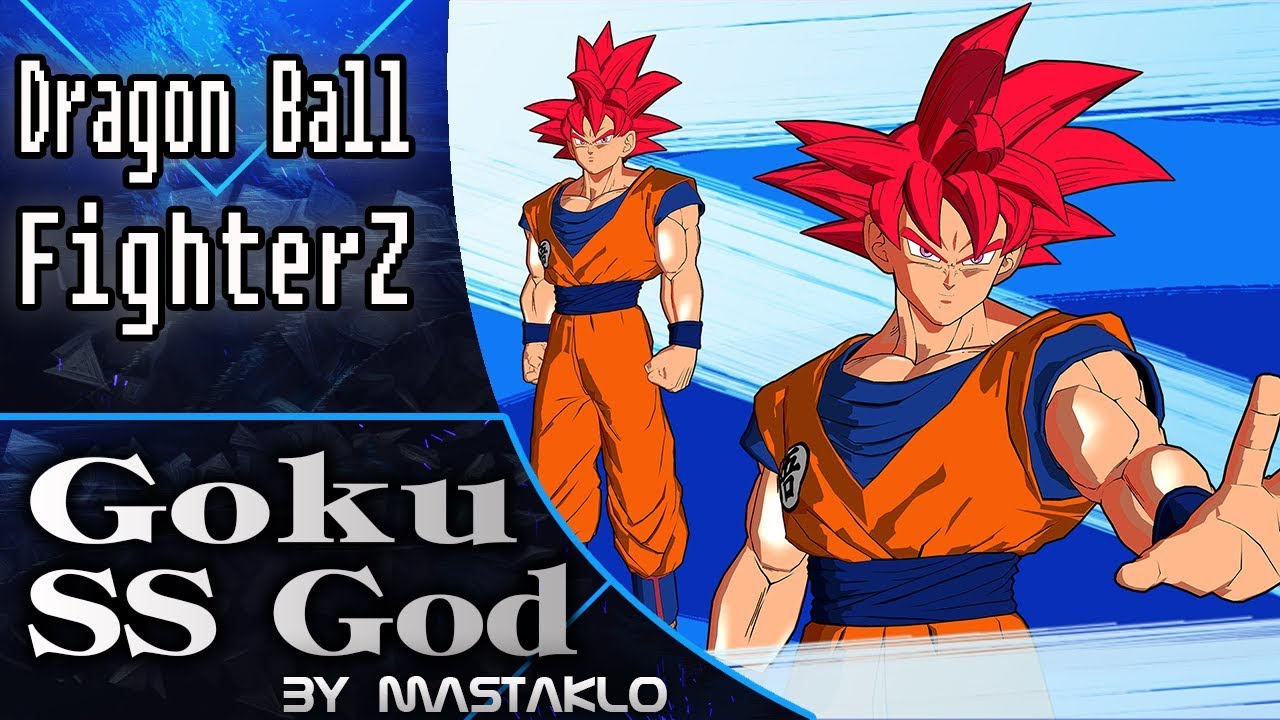 Goku SS God | Dragon Ball FighterZ Mod
