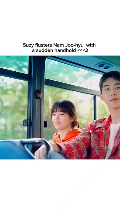 Suzy flusters nam joo-hyu with a sudden handhold 🤭❤️ #kdrama #kdramafans #startup