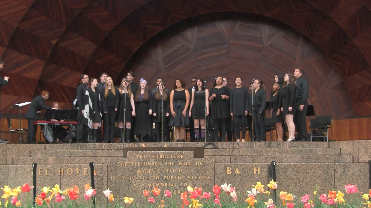 SHS Jazz Choir at the 2017 MAJE Gold Medal Showcase