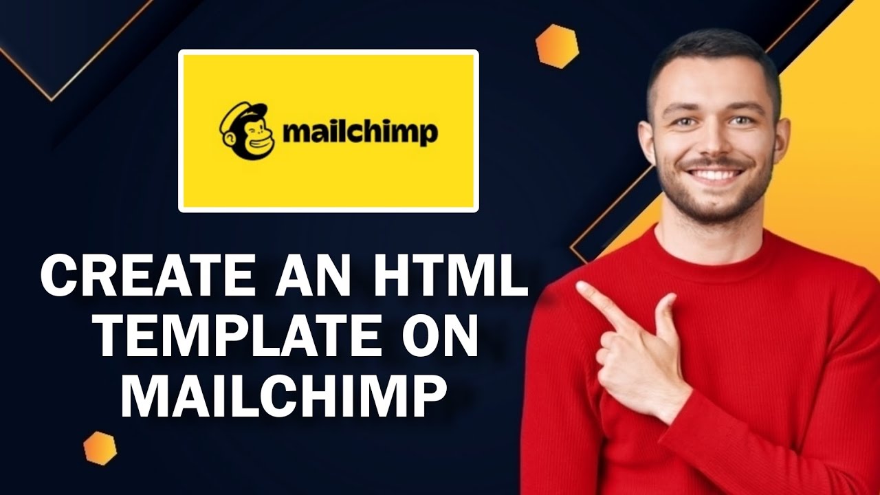 How To Create An HTML Template On Mailchimp | Easy Tutorial - YouTube