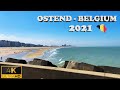 🇧🇪 Ostend - Belgium Walking Tour 2021-  4K ( Ultra HD 60fps)