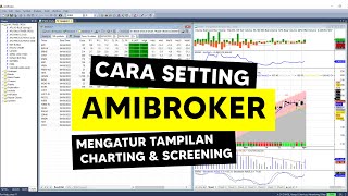 Cara Mengatur Tampilan Charting dan Screening di AMIBROKER