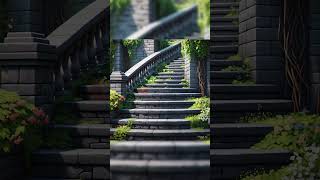 Blok End Stone Brick Stairs di Minecraft tapi Versi AI! #shorts