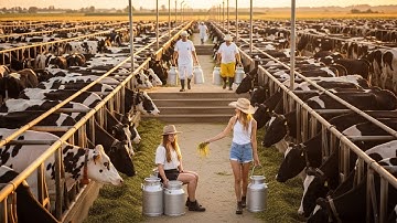 Inside a Modern Dairy Factory: From Fresh Cow Milk to UHT Milk (Full Process)