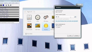 Windows 7 Weather Gadget by Nicholas Lee Fagan