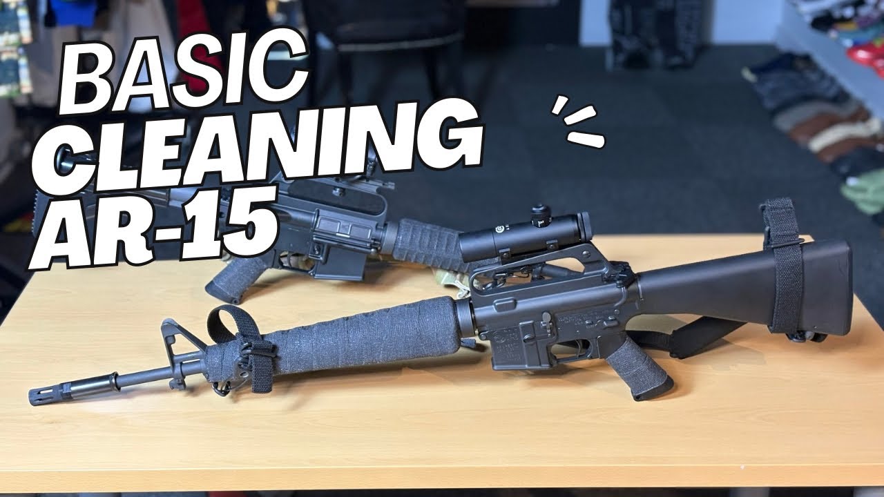 How to Clean My AR 15 Quickly (Colt M16A1) 2024