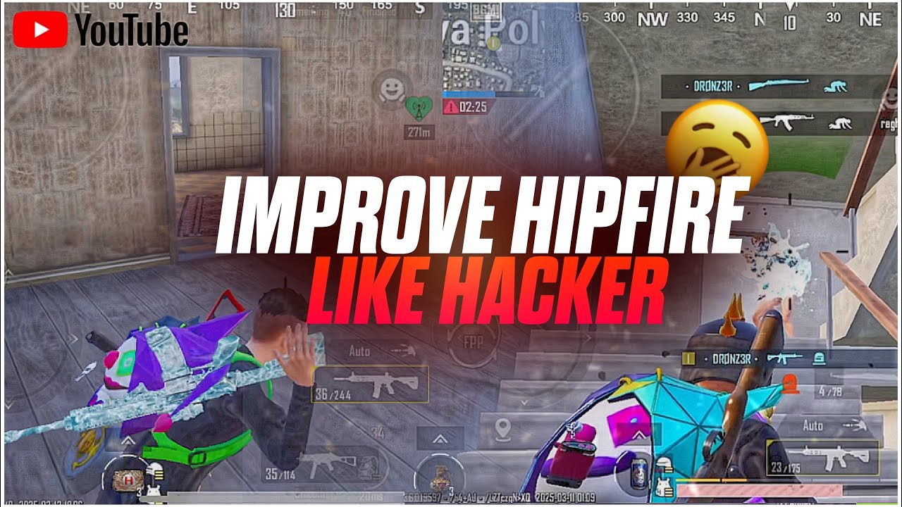 Как улучшить меткость при стрельбе от бедра в PUBG BGMI💀🔥