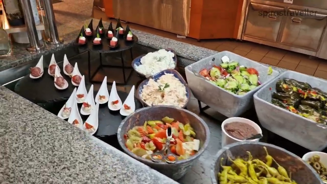 Porto Carras Grand Resort.                                   Dinner buffet.