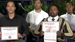 Terminated fire cadets accuse FDNY of turning their backs on them | NBC New York