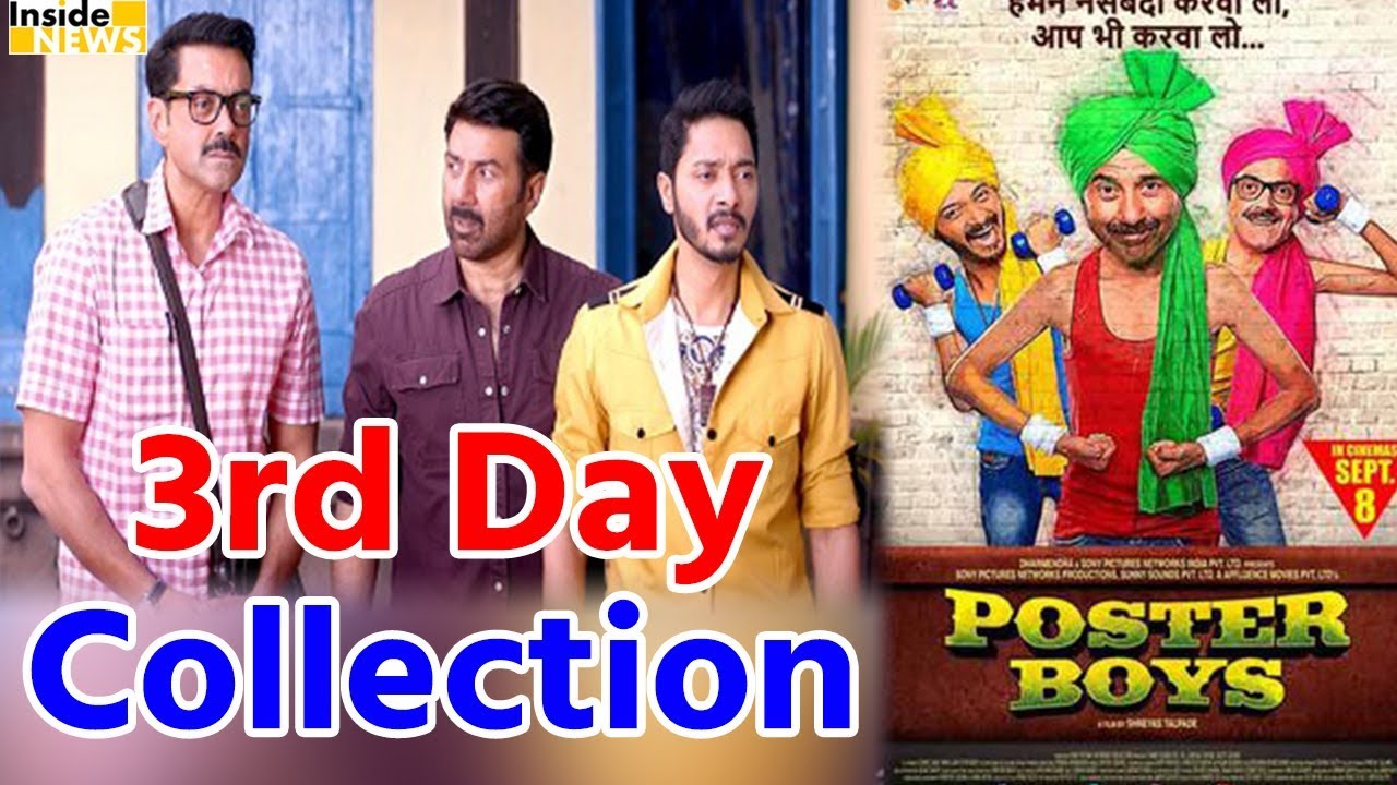 Sunny Deol POSTER BOYS | 3rd Day Box Office Collection | Inside News