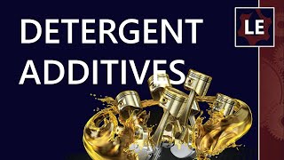 How do detergent additives in lubricants work?