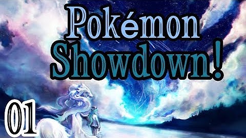 Noob playing pokemon showdown
