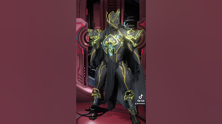 Excalibur Umbra Fashion Frame #warframe #fashionframe