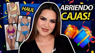 ABRIENDO CAJAS Y COMPRAS !! DE TRAJES DE BAÑO de Shein que me paseeee !!! | Mytzi Cervantes