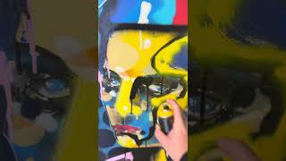 Es gibt keine Fehler, nur glückliche kleine Zufälle. #art #kunst #studio #graffiti #galerie