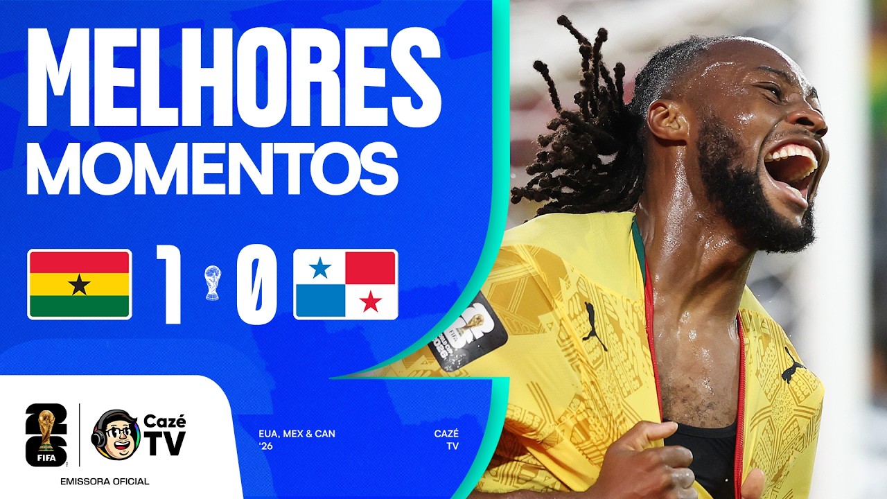 MELHORES MOMENTOS: GANA 1 X 0 PANAMÁ | COPA DO MUNDO FIFA™ 2026 | 1ª RODADA | FASE DE GRUPOS