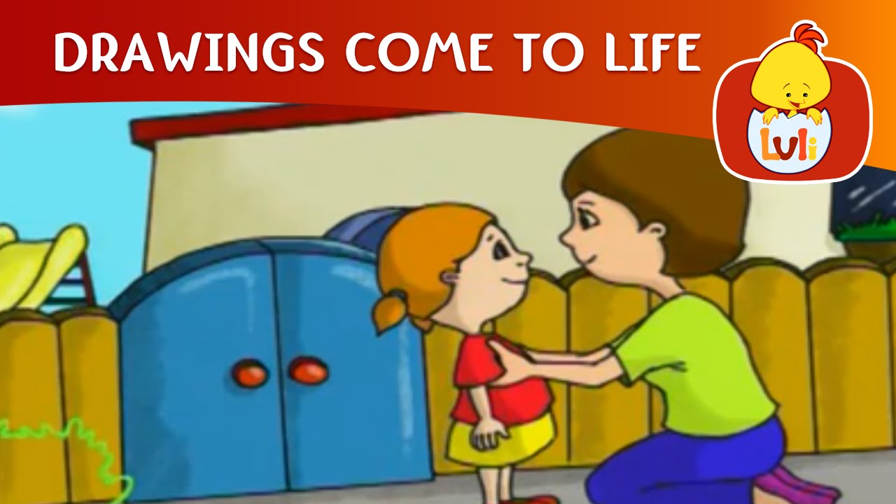 Drawings Come to Life | Cartoon for Children - Luli TV - YouTube