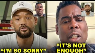 Chris Rock Furiously Reacts To Will Smith's NEW Apology Video