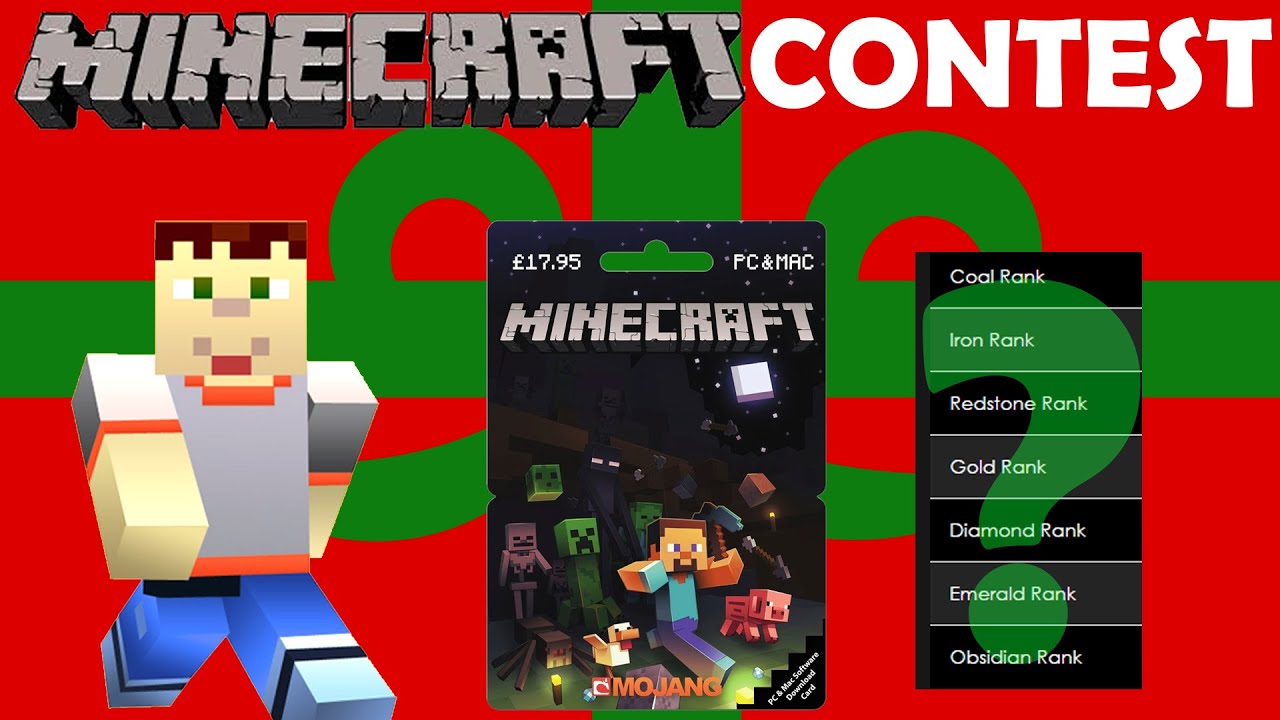 [CLOSED] Christmas Giveaway - Premium Minecraft and Server Rank - YouTube